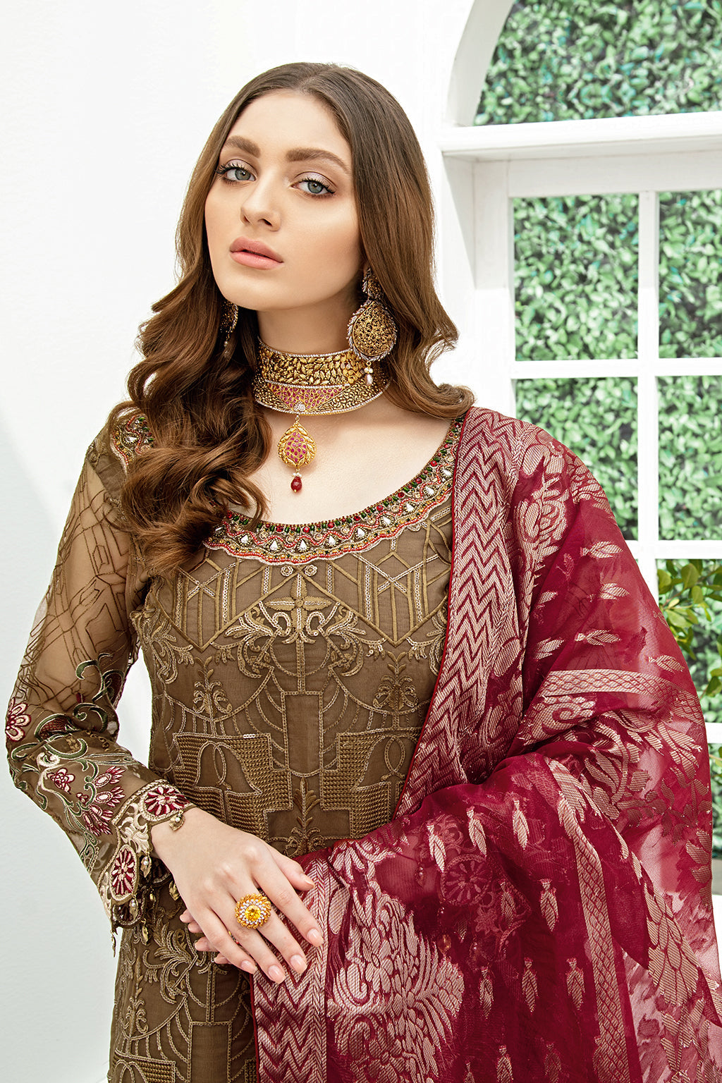 Ramsha Minhal Luxury Chiffon`22 Vol-2 M#206