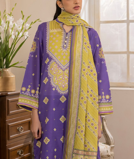 Zellbury Print Lawn'24 WUS#31078
