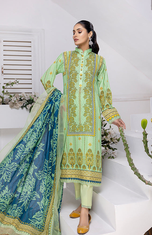 Al Zohaib Coco Print Lawn`22 D#10