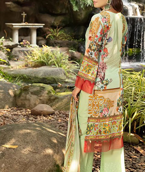 Shaista Roshnai Emb Lawn`20 D#101