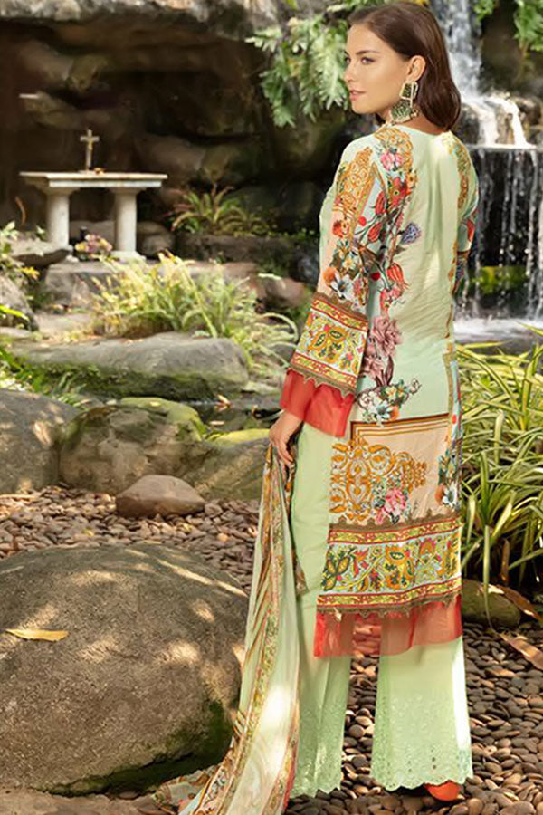 Shaista Roshnai Emb Lawn`20 D#101