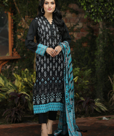 Lakhany Komal Lawn`22 D#2032 Black