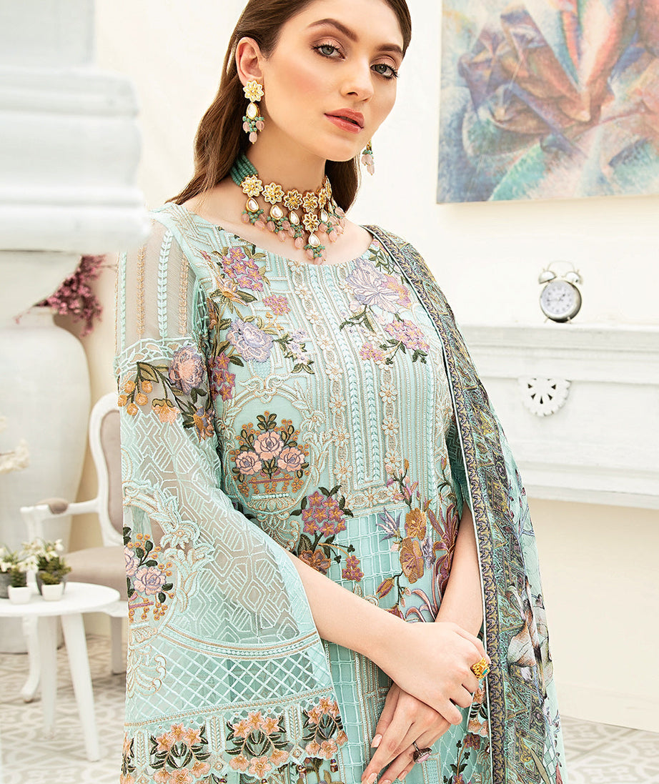 Ramsha Luxury Chiffon`22 D#1908 (Vol-19)