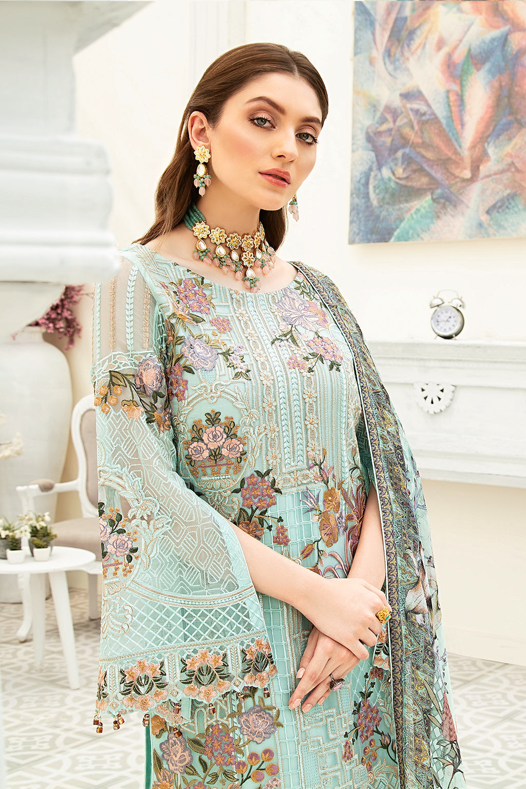 Ramsha Luxury Chiffon`22 D#1908 (Vol-19)