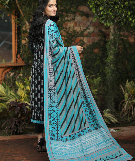 Lakhany Komal Lawn`22 D#2032 Black