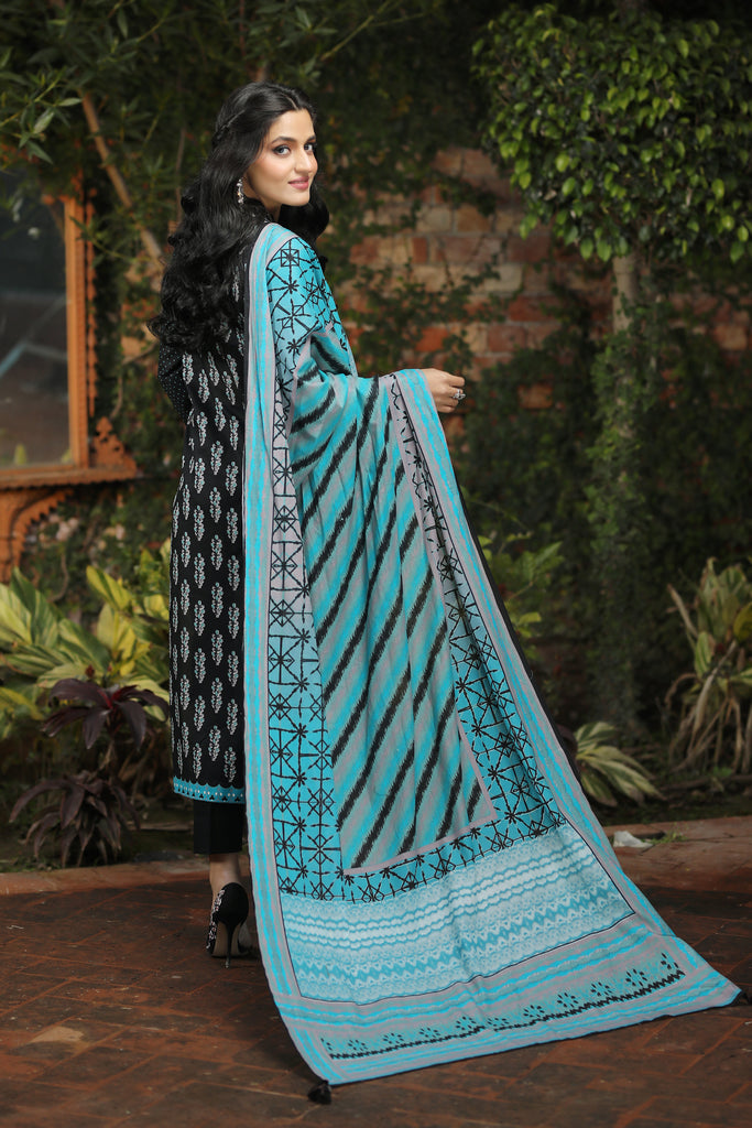 Lakhany Komal Lawn`22 D#2032 Black