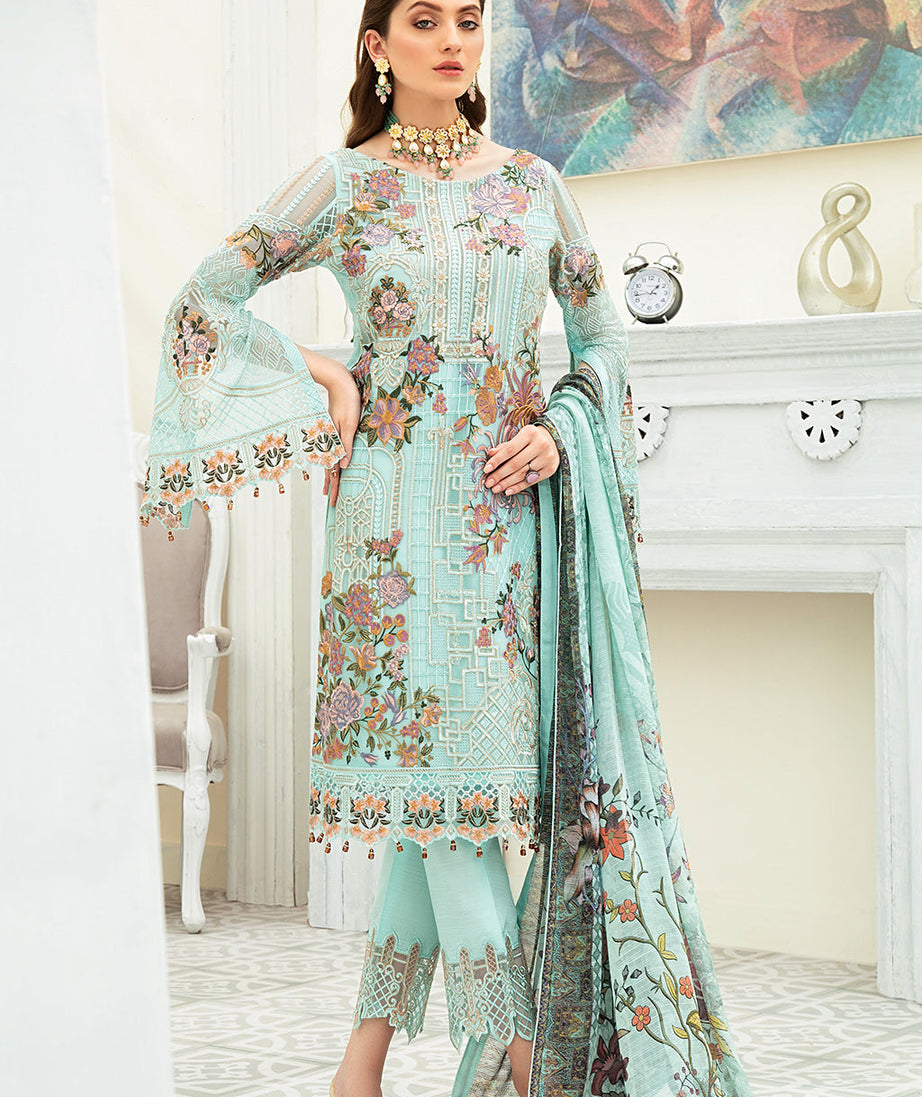 Ramsha Luxury Chiffon`22 D#1908 (Vol-19)