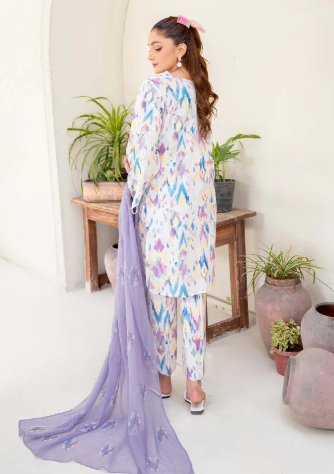 Humdum Ziva Emb Lawn'25 D#04