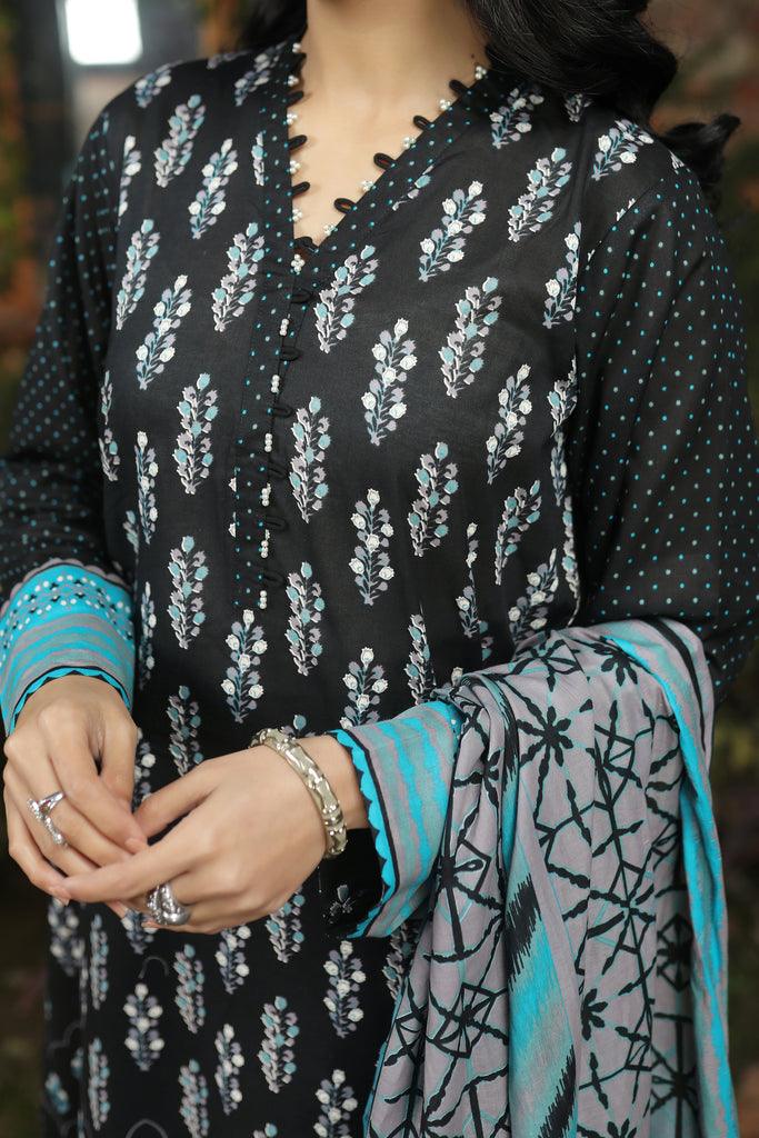 Lakhany Komal Lawn`22 D#2032 Black