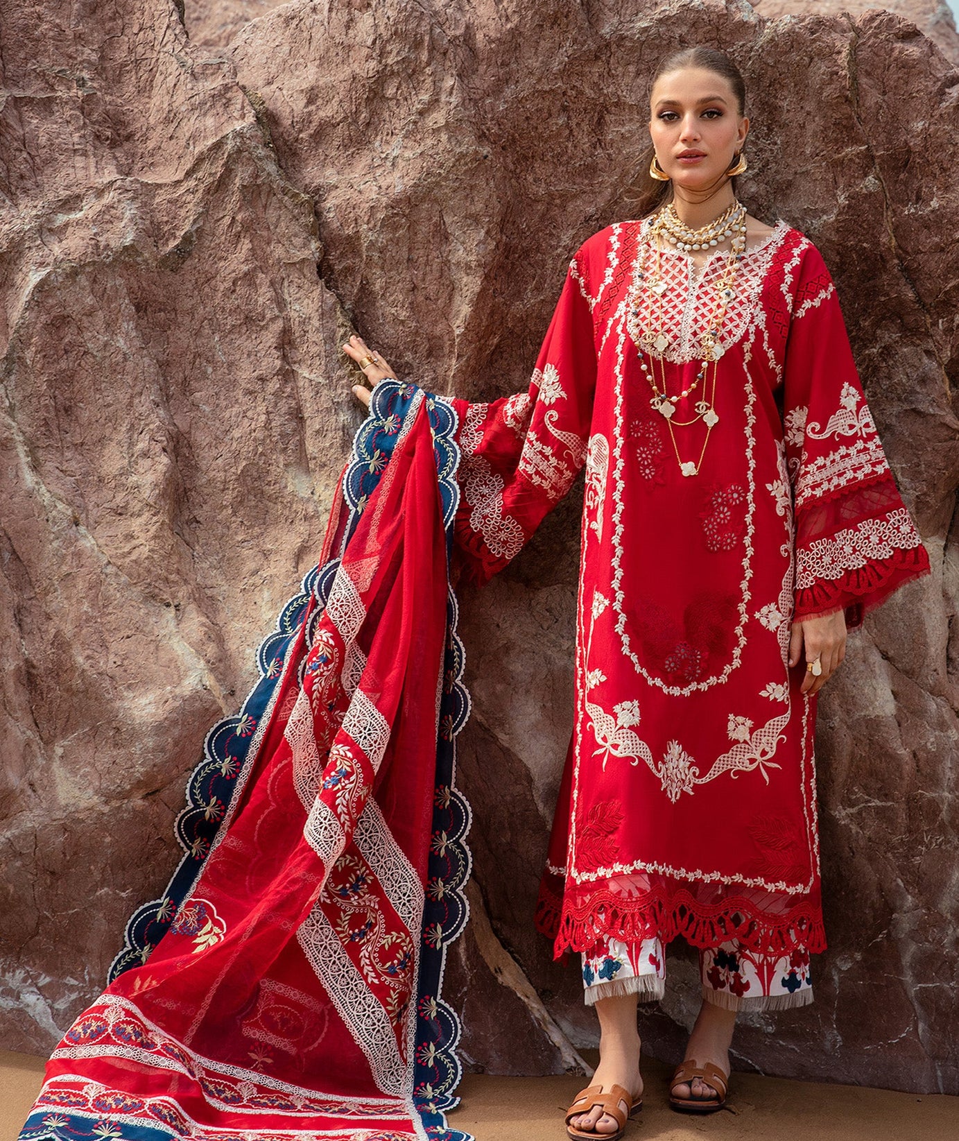 Saira Shakira By Crimson Lawn'24 D#5A