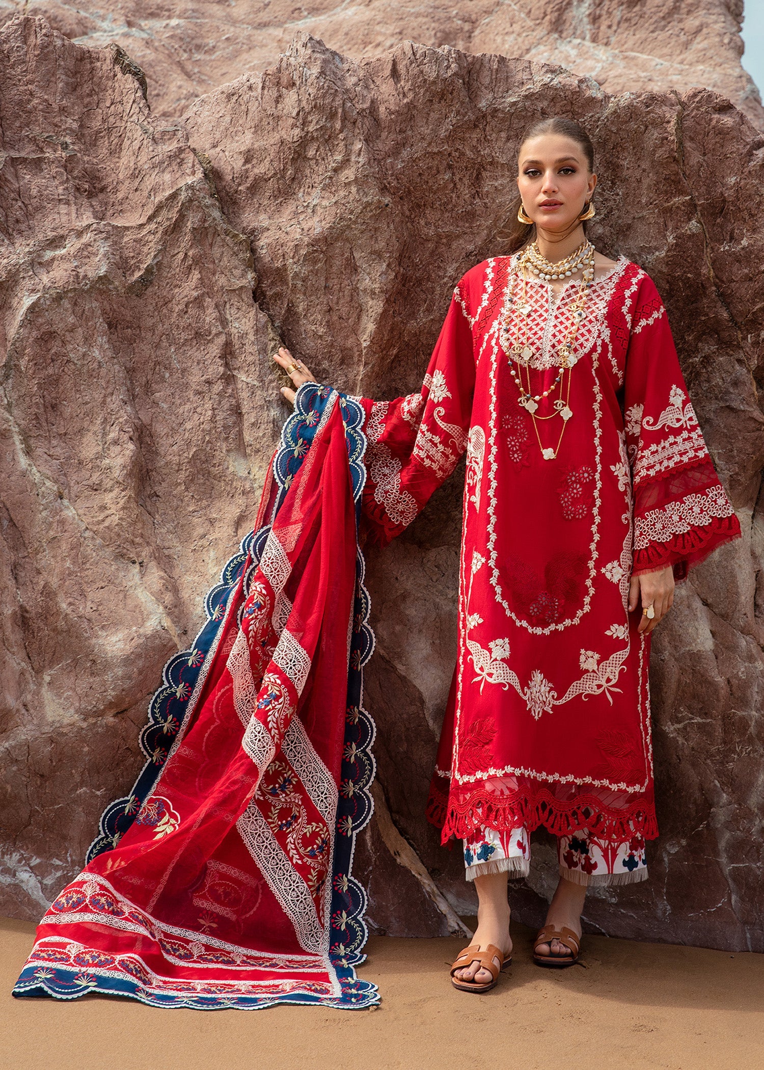Saira Shakira By Crimson Lawn'24 D#5A