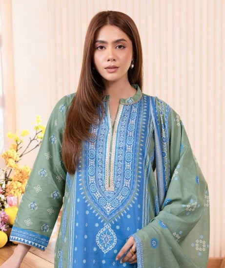 Zellbury Print Lawn'24 WUS#21020