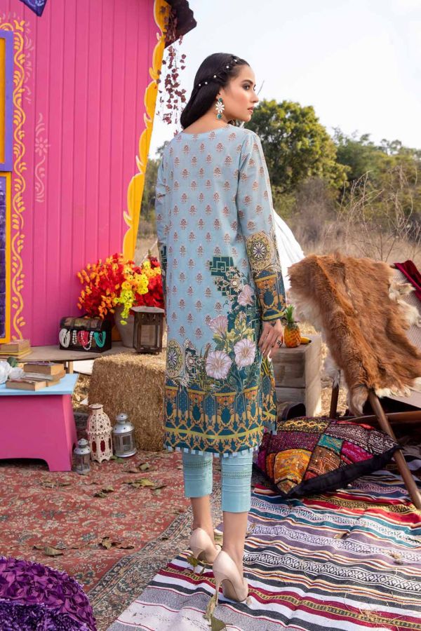 So Kamal S/S Lawn Shirt`21 Vol 1 DPL#1087