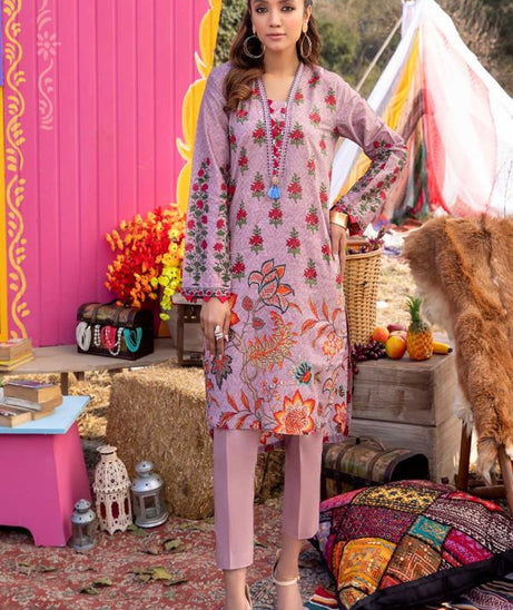 So Kamal S/S Lawn Shirt`21 Vol 1 DPL#1091