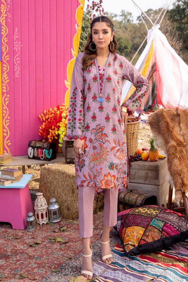 So Kamal S/S Lawn Shirt`21 Vol 1 DPL#1091