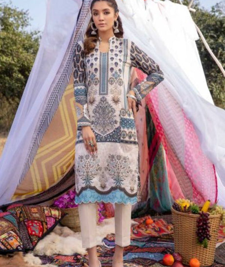 So Kamal S/S Lawn Shirt`21 Vol 1 DPL#1092