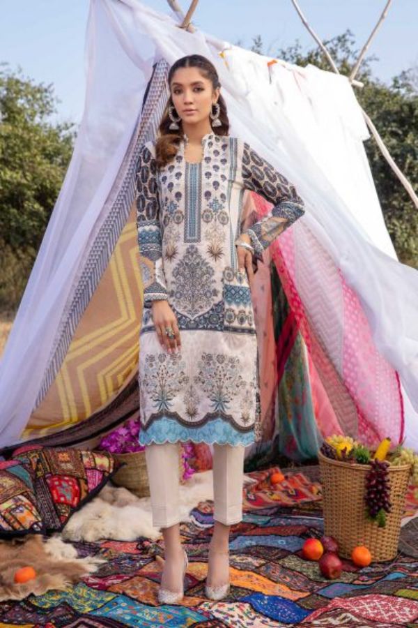 So Kamal S/S Lawn Shirt`21 Vol 1 DPL#1092