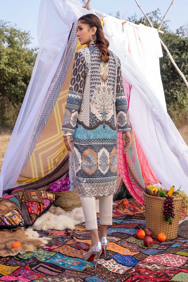 So Kamal S/S Lawn Shirt`21 Vol 1 DPL#1092