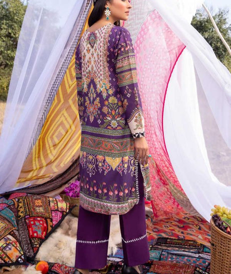 So Kamal S/S Lawn Shirt`21 Vol 1 DPL#1093