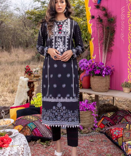 So Kamal S/S Lawn Shirt`21 Vol 1 DPL#1097