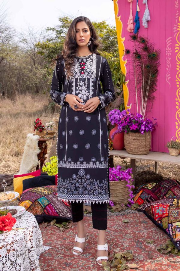 So Kamal S/S Lawn Shirt`21 Vol 1 DPL#1097