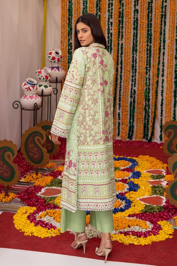 So Kamal S/S Lawn Shirt`21 Vol 1 DPL#1099