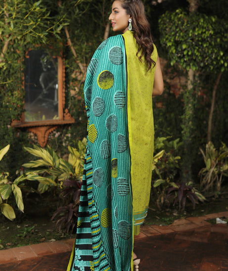 Lakhany Komal Lawn`22 D#2024 M Green