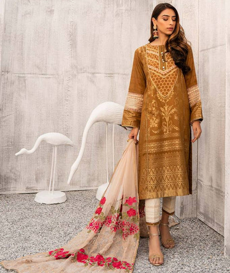 Charizma Signature Emb Lawn`21 D#05
