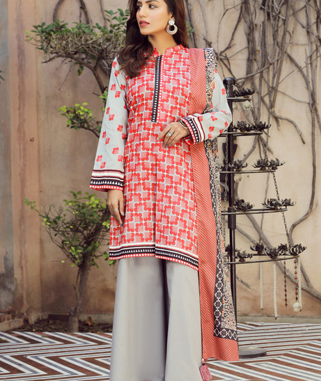 Lakhany Komal Lawn`22 D#2031 S Grey