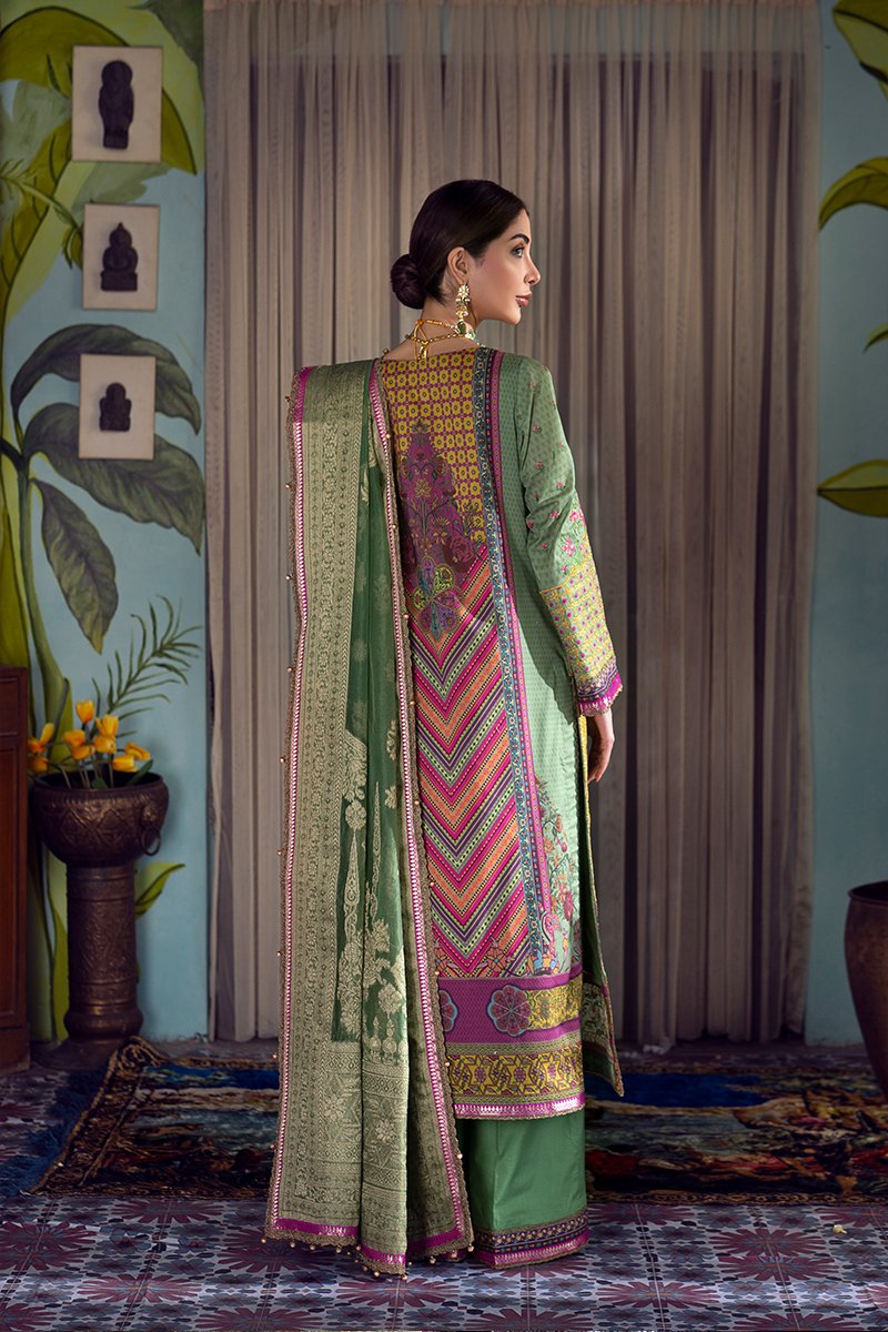 Fahad Hussayn S/S Premium Eid Lawn`21 (KARYAAL)