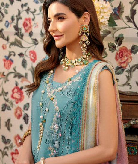 Noor By Saadia Asad Eid Chikankari Lawn'22 D#6-B