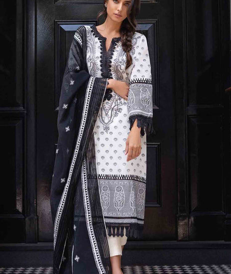 Sobia Nazir Monochrome Lawn`21 D#5