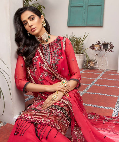 Azal Jaan-E-Adaa L/Chiffon`21 Carnelian