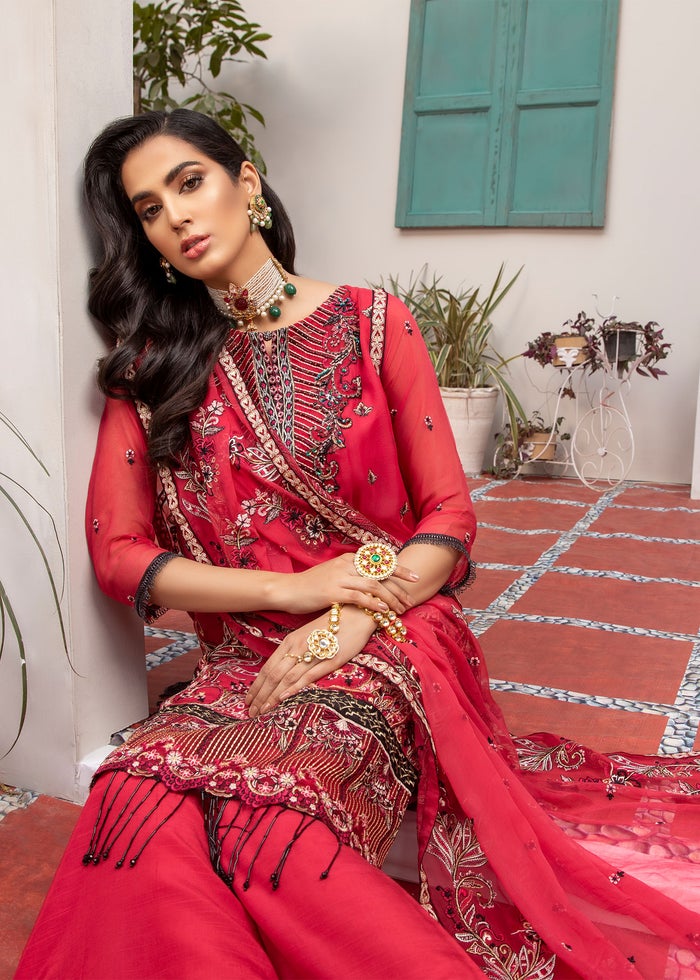 Azal Jaan-E-Adaa L/Chiffon`21 Carnelian