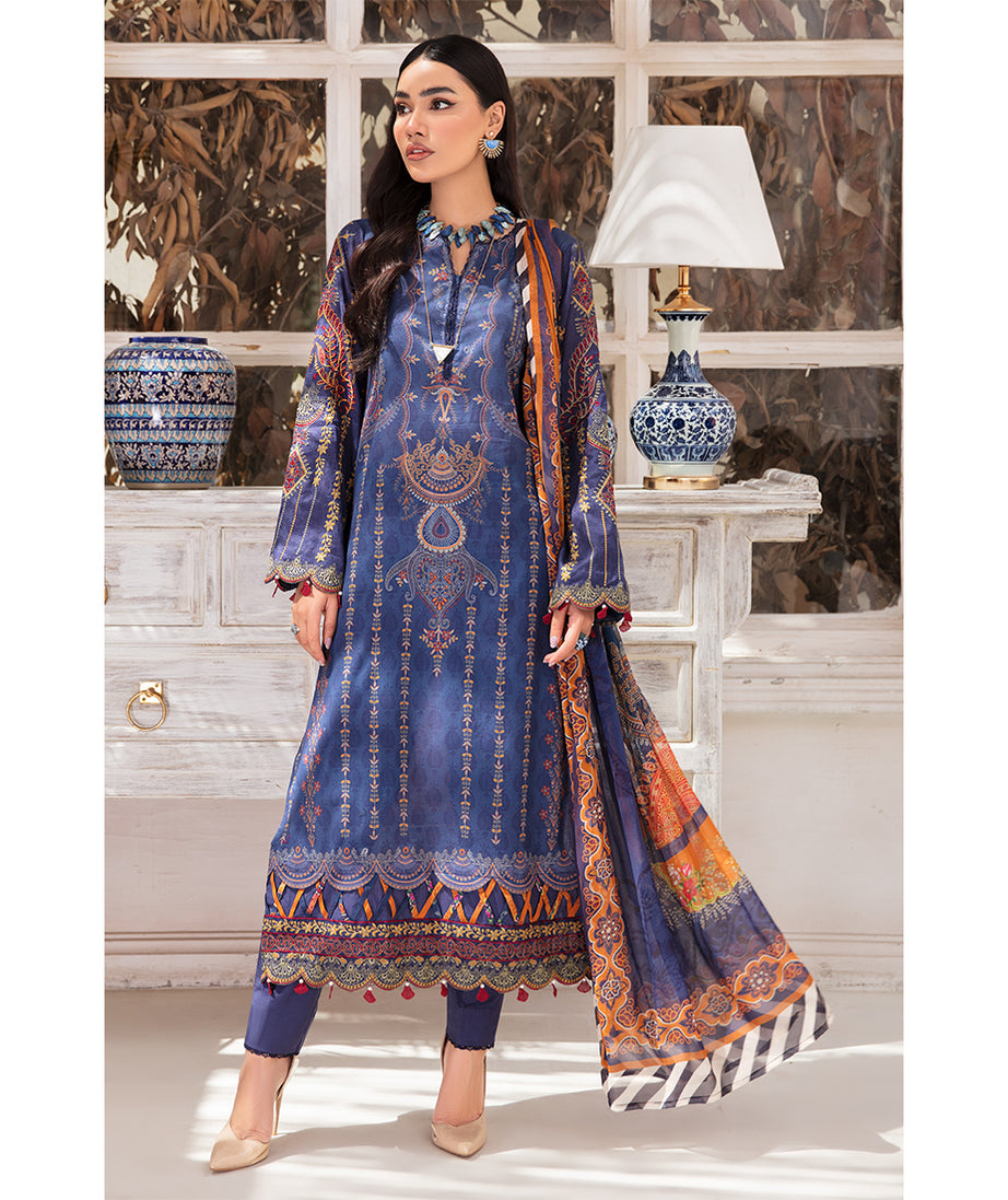 Banafsheh Luxury Lawn`22 D#10
