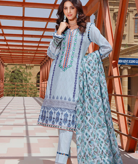 Al-Zohaib Rang Emb Lawn'22 D#11