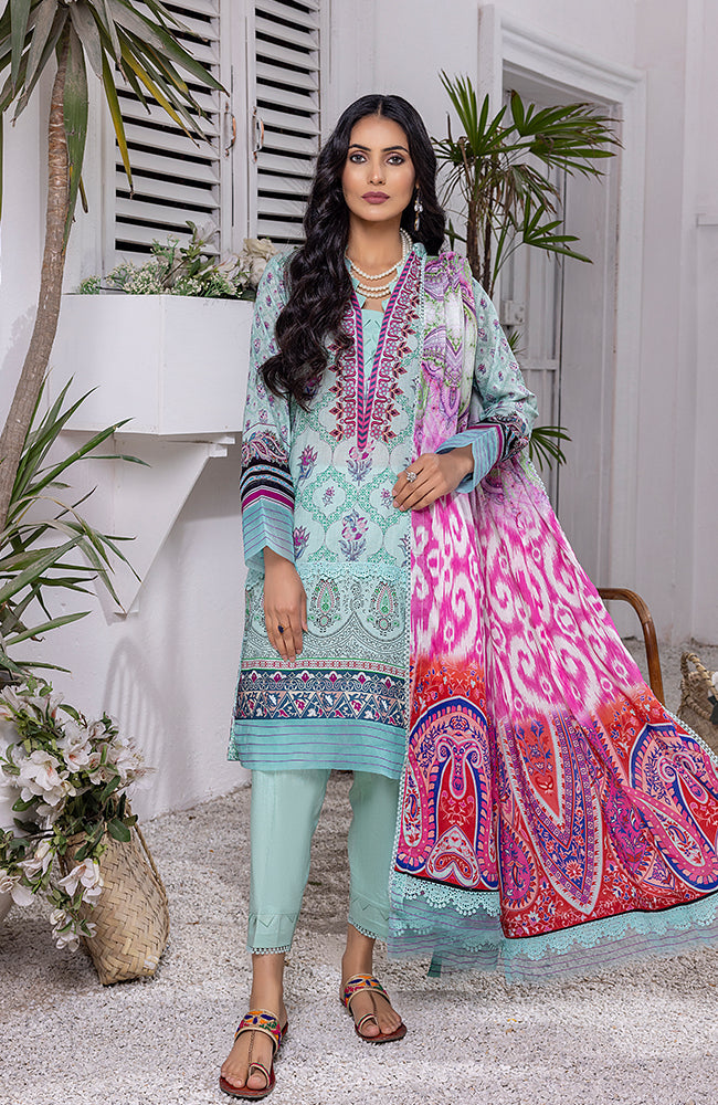 Al Zohaib Coco Print Lawn`22 D#11