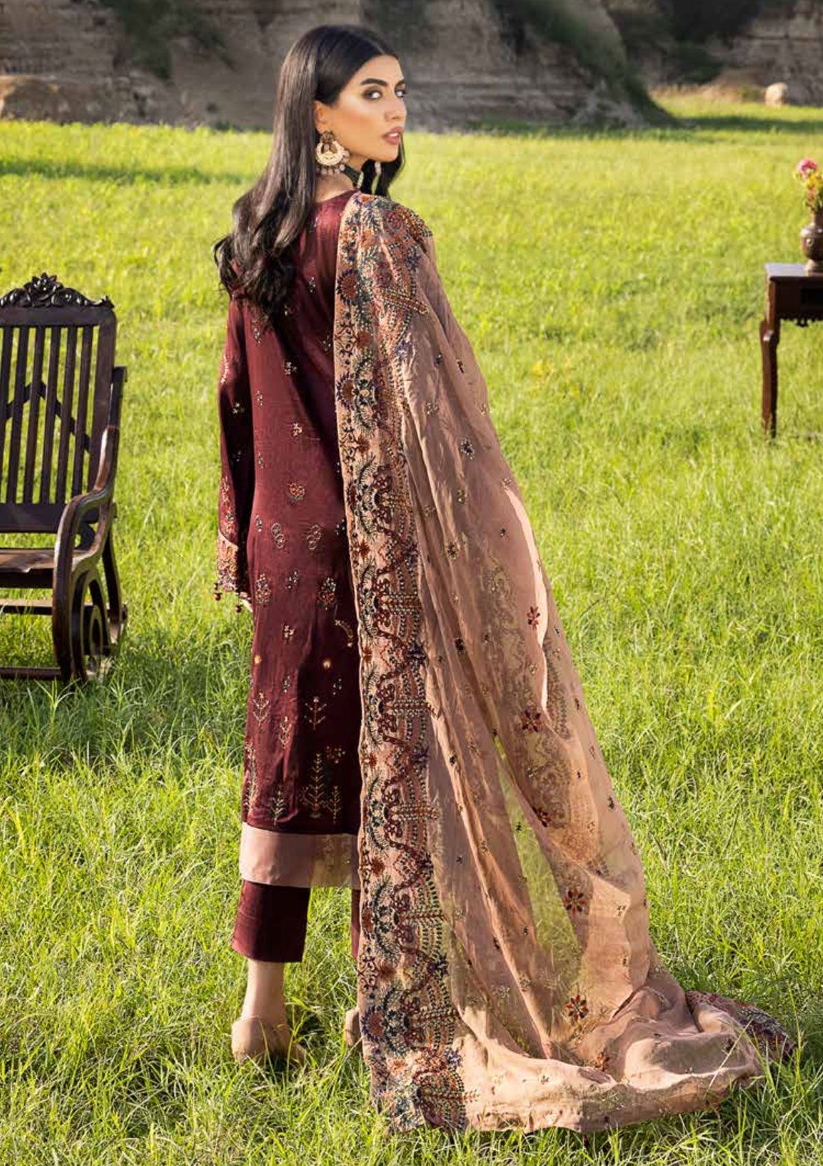 Muscari Emb Cotton Satin`22 D#110