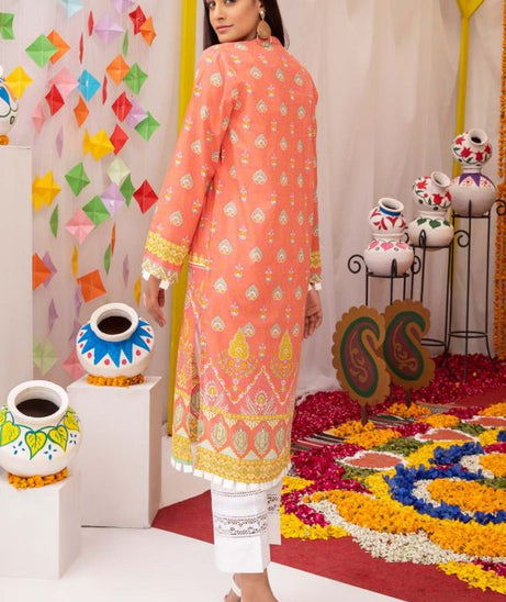 So Kamal S/S Lawn Shirt`21 Vol 1 DPL#1101