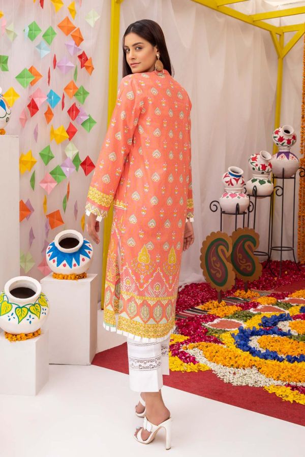 So Kamal S/S Lawn Shirt`21 Vol 1 DPL#1101