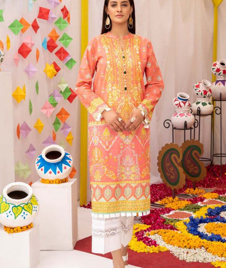 So Kamal S/S Lawn Shirt`21 Vol 1 DPL#1101