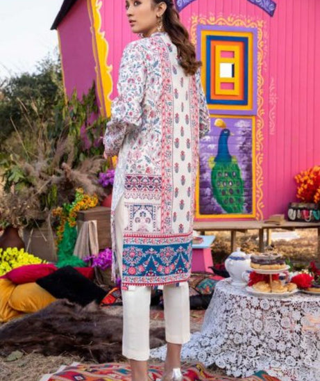 So Kamal S/S Lawn Shirt`21 Vol 1 DPL#1102
