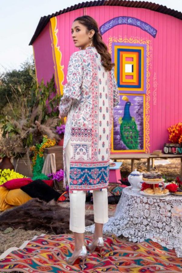 So Kamal S/S Lawn Shirt`21 Vol 1 DPL#1102