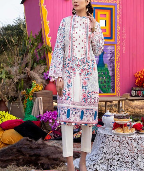 So Kamal S/S Lawn Shirt`21 Vol 1 DPL#1102