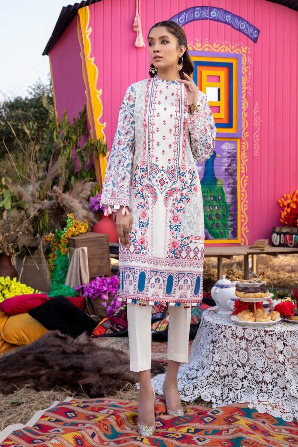 So Kamal S/S Lawn Shirt`21 Vol 1 DPL#1102
