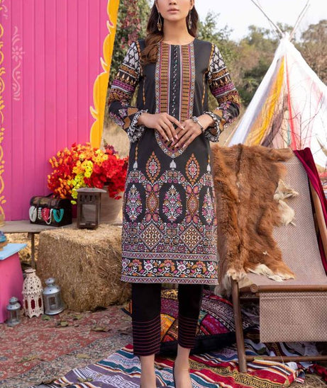 So Kamal S/S Lawn Shirt`21 Vol 1 DPL#1104