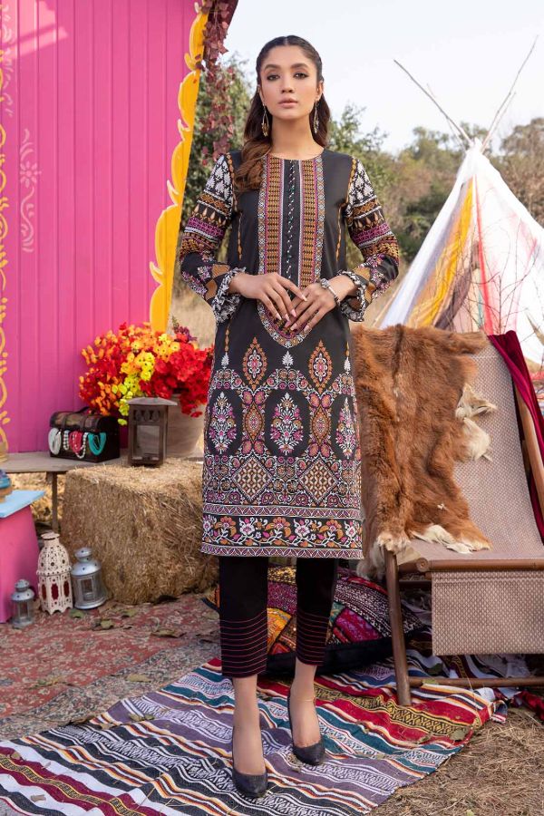 So Kamal S/S Lawn Shirt`21 Vol 1 DPL#1104