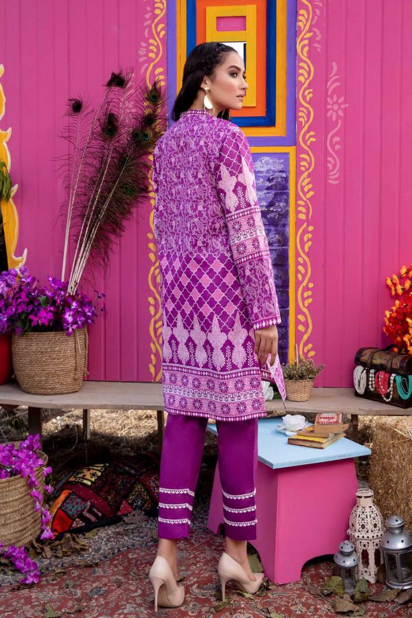 So Kamal S/S Lawn Shirt`21 Vol 1 DPL#1105