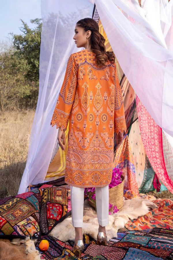 So Kamal S/S Lawn Shirt`21 Vol 1 DPL#1107
