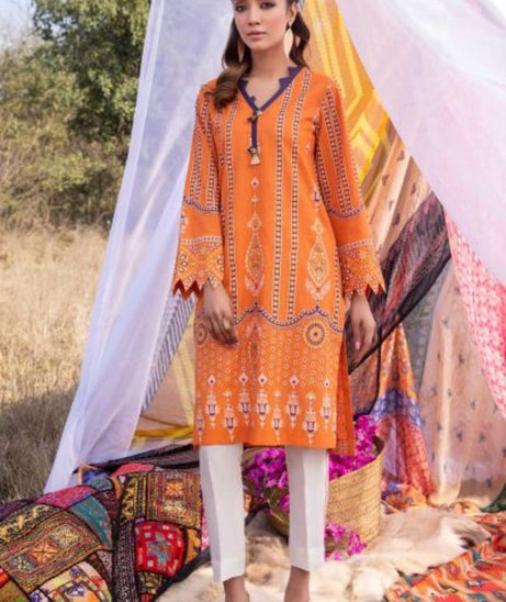 So Kamal S/S Lawn Shirt`21 Vol 1 DPL#1107